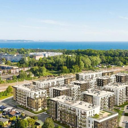 Wow Flou Przystan Letnica Apartamenty 700M Plaza 그단스크 외부 사진