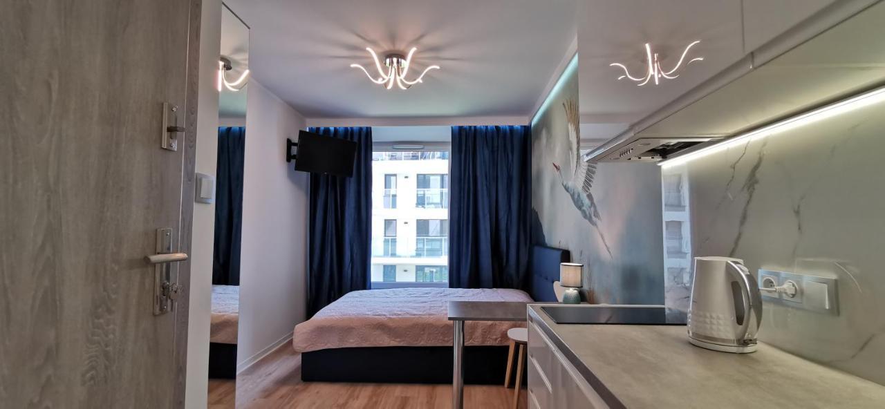 Wow Flou Przystan Letnica Apartamenty 700M Plaza 그단스크 외부 사진